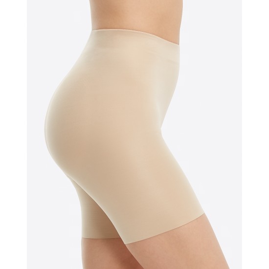 Spanx Suit You Fancy Booty Booster Mid Thigh Natural Glam